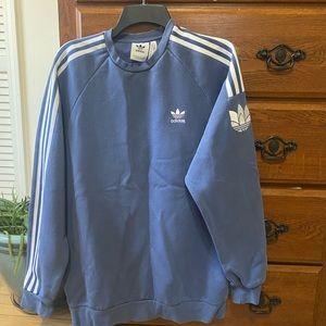 Mens Blue Adidas Sweatshirt